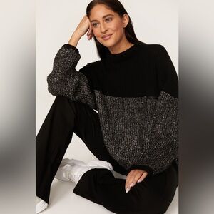 Varley Darwell Colourblock Sweater | Size Medium